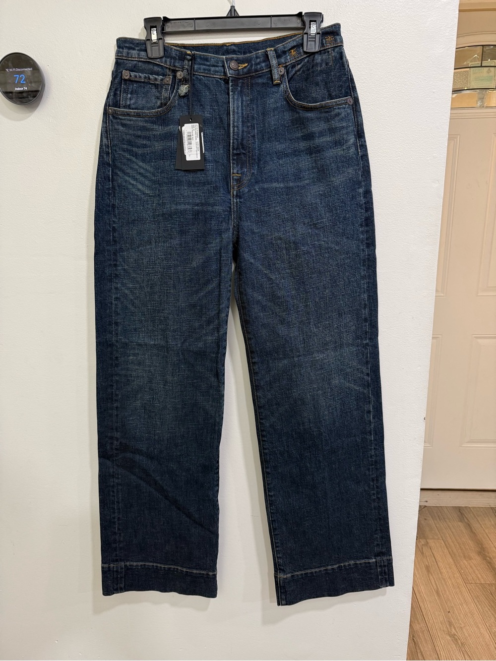NWT R13 Pauline Jeans in Hoyt Blue Stretch Sz‎ 30